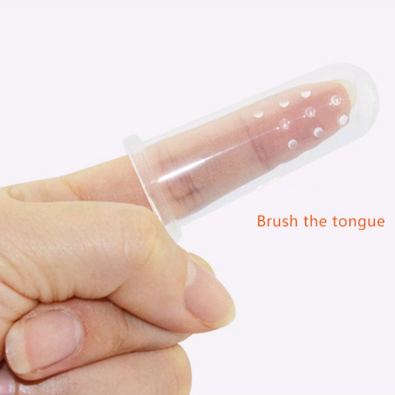 Cute Baby Finger Toothbrush